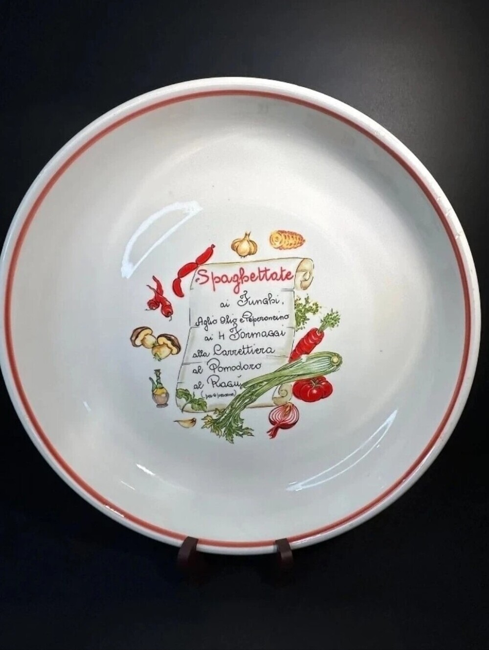 Stovit Italy Spaghetti Pasta Serveware Bowls Set Of 2 8" Replacement